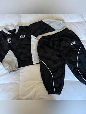 Kith Black and White Kids Matching Set